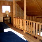 upstairs